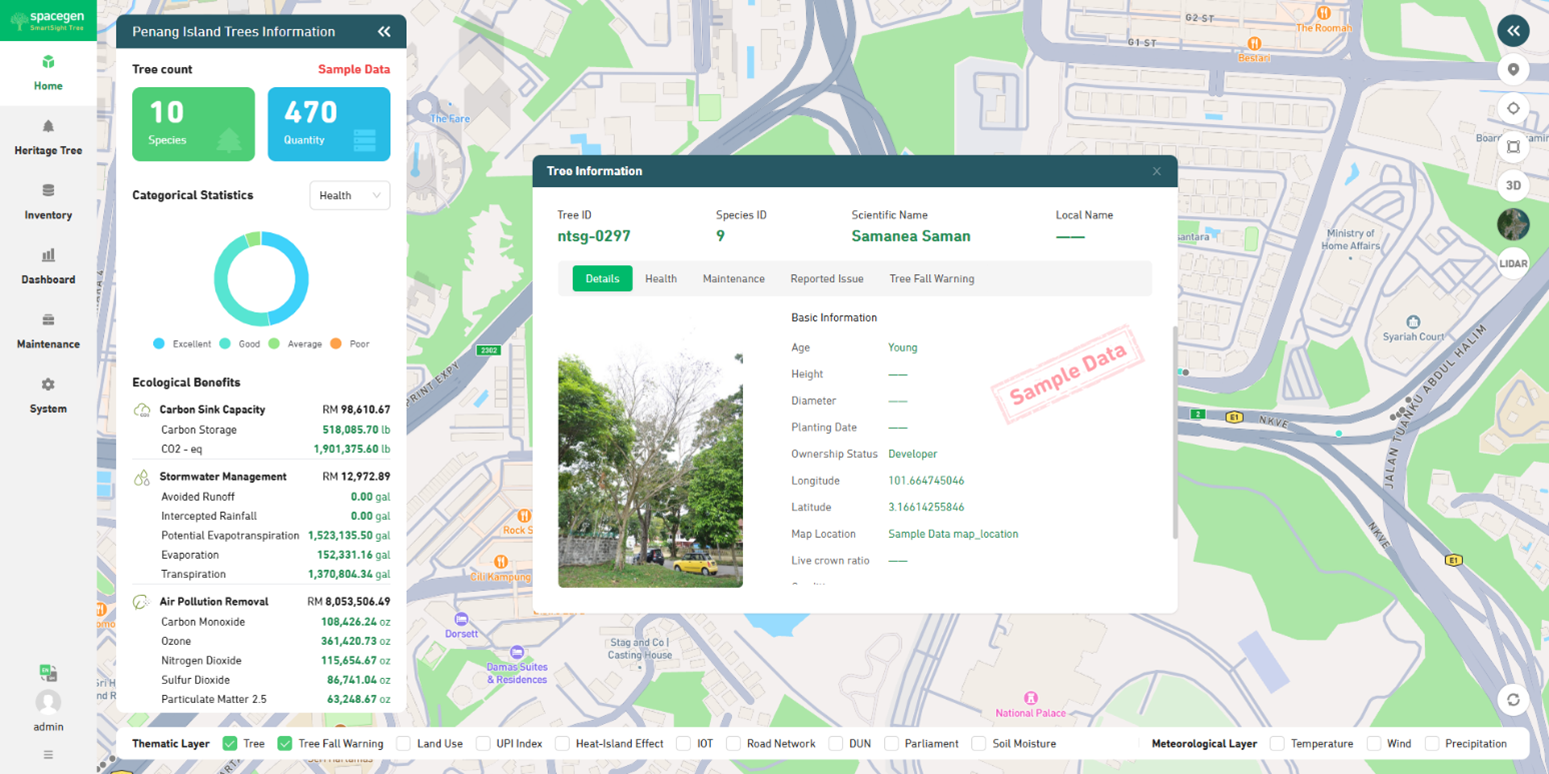 SmartSight Tree – AI-Powered Urban Tree Intelligence - SPACEGEN