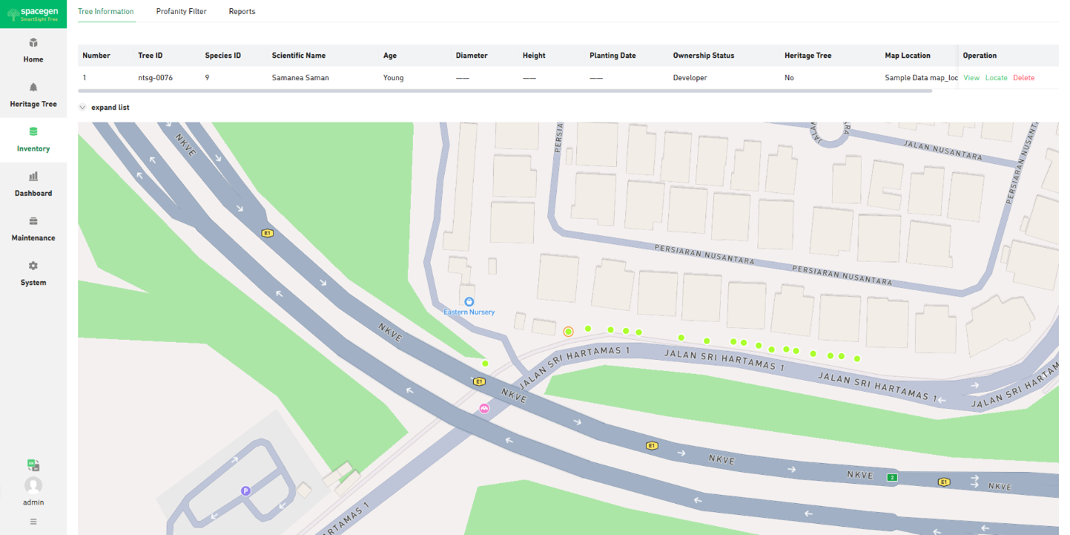 SmartSight Tree – AI-Powered Urban Tree Intelligence - SPACEGEN